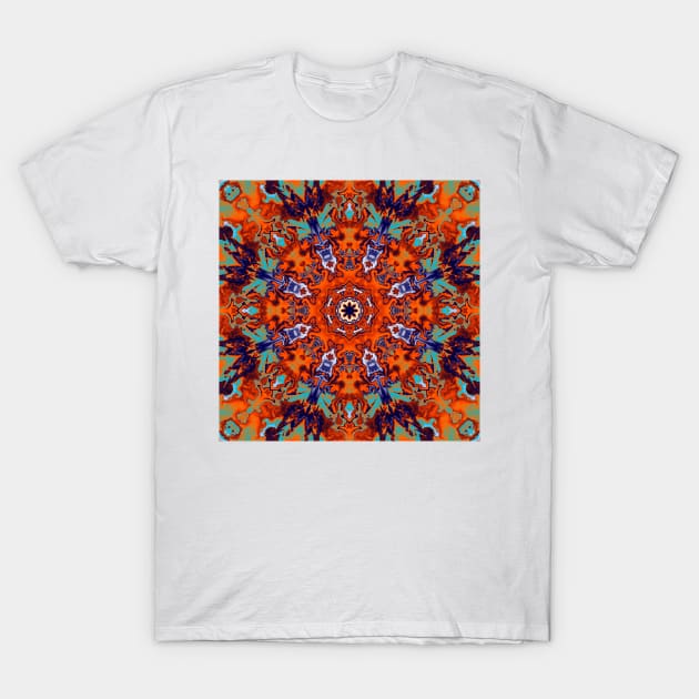 Fractal mandala T-Shirt by krinichnaya